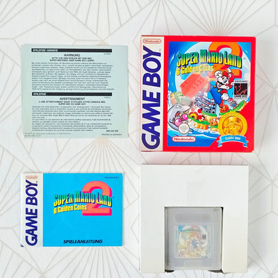 Super Mario Land 2 - 6 Golden Cs | Nintendo Game Boy | OVP | CiB | Top-Zustand  