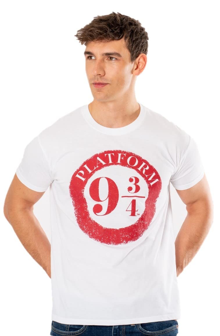 Cid Official Harry Potter Platform 9 - 3/4 White Unisex T-Shirt XXL White