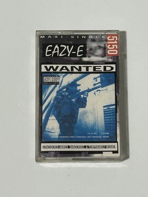 Eazy-E - 5150 Home 4 Tha Sick - Maxi Single Cassette Tape 1992 Ruthless Records
