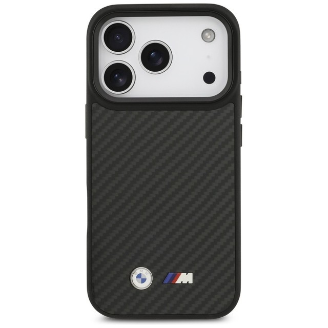 BMW iPhone 17 Pro Max, 18 Pro Max Hülle Case Cover MagSafe M Aramid Carbon Kevla
