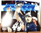 MIKE MACDONALD Seahawks SIGNED 8X10 Photo D JSA COA SUPER BOWL LX Champs