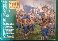 Soldatini Scala 1/72 SWEDISH INFANTRY, 30 yearswar - REVELL 02557