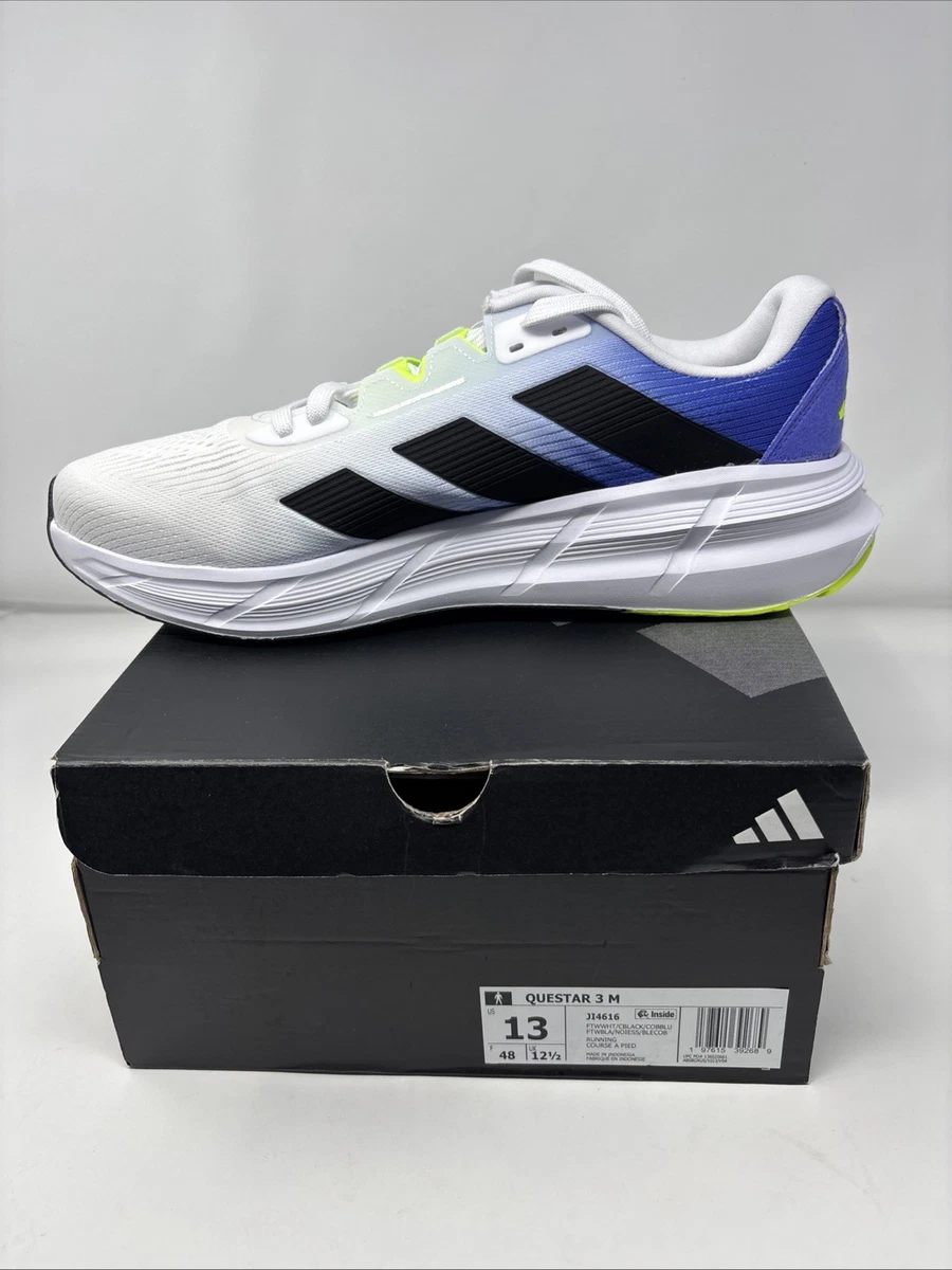 Adidas Questar 3 White Black Cobalt Blue for sale | eBay display picture 2