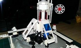 LEGO Vintage Classic Space Theme Set # 6972 Polaris I Space Lab 1987 Incomplete