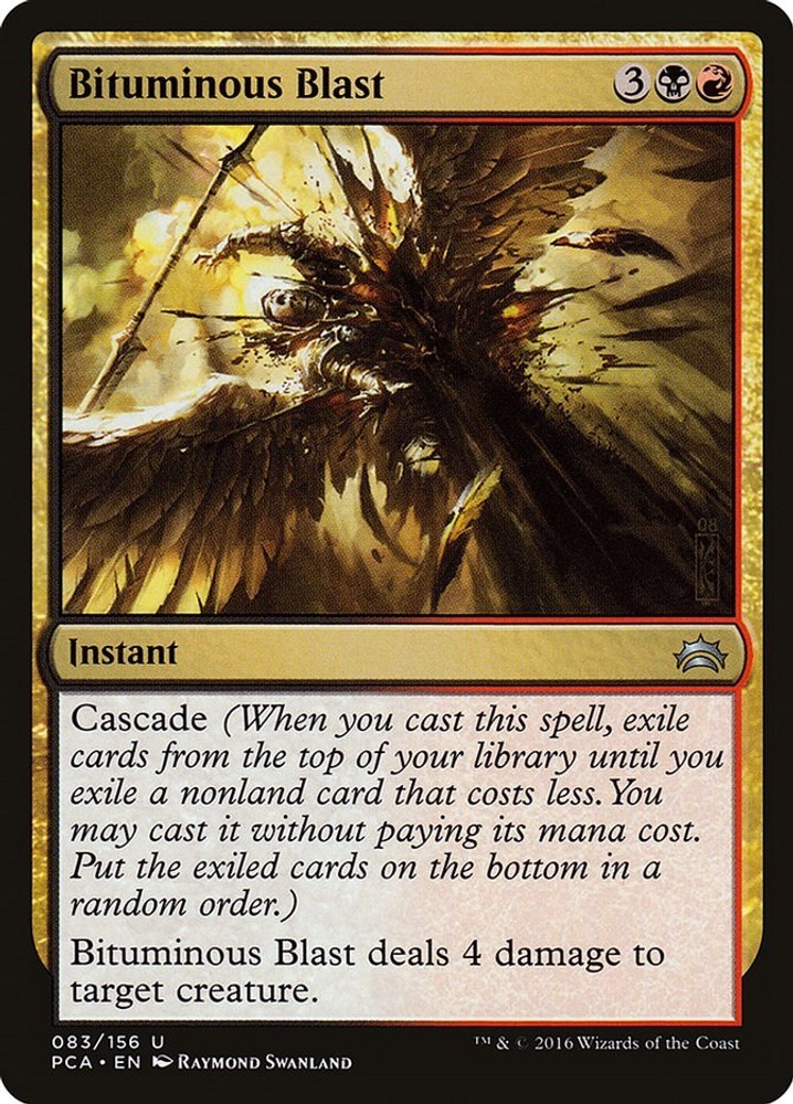 NM - Bituminous Blast PCA - 83 Planechase Anthology