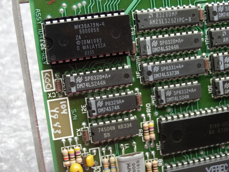 IBM 1501492 IBM5004403 FAB 104667 Controller Card Board + Connector Cables - Image 3 of 4