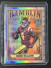 2023 Bowman University Chrome #RM-7 Mario Williams Ramblin' Man