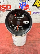 Ford Chevy Mopar 10000 Rpm Tachometer Autometer Sport-comp 3900 5 Monster