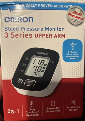 #ad Omron 3 Series BP7150 Upper Arm Blood Pressure Monitor. OPEN BOX FREE SHIPPING $37.95
