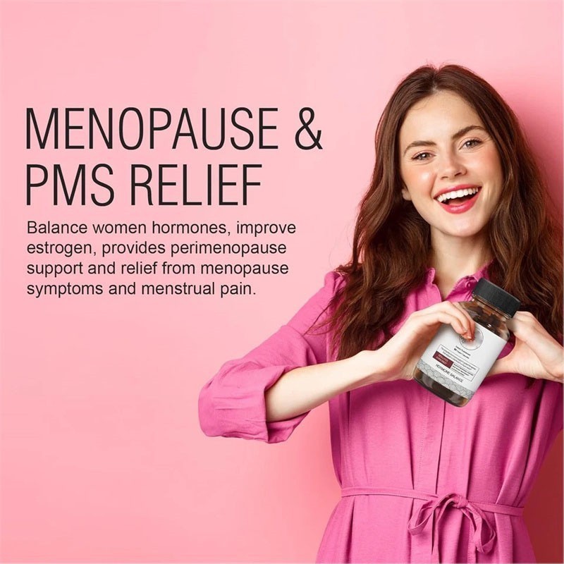 Happy Mammoth Hormone Harmony Natural Hormonal Support for Women 72 Capsules