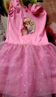 Rapunzel Gr 2 4jahre Rosa Tüllkleid Prinzessin Disney Frozen Anna Und Elsa