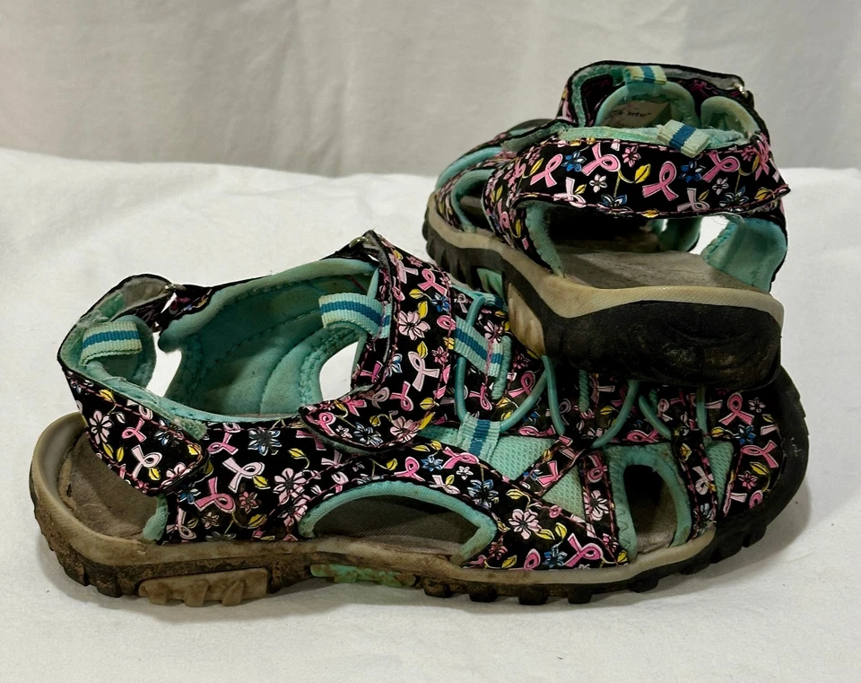Breast Cancer Awareness Edition, Water/Hiking Shoes, Women's, Size 7, Black/Teal - Image 4 of 4