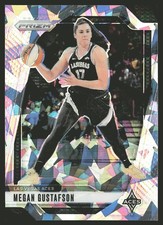 2024 Panini Prizm WNBA #78 Megan Gustafson Ice Prizms