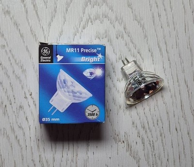 GE General Electric Precise 20W Halogen Lampe GU4 35mm Strahler 12V 30 Grad MR11