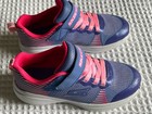 Skechers Girls Lightweight Sneaker Metallic Purple pink size 1 - usa — photo 7