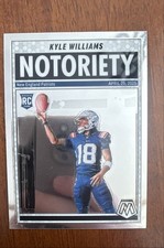 2025 Panini Mosaic - Notoriety Kyle Williams #23 (RC)