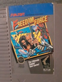 Freedom Force (Nintendo Entertainment System, 1988) NES Authentic Cartridge 
