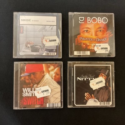 4 Stück Mini CD , DJ Bobo, Somique, Nitty, Will Smith