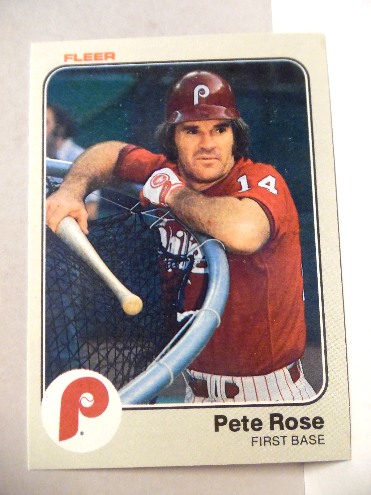 1983 FLEER # 171 PETE ROSE BASEBALL CARD - NM/MT