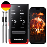 Thermomaven P2 Fleischthermometer Kabellos – Wifi & Bluetooth 5.3, 2 Sonden 6 Se