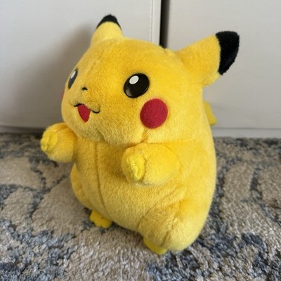 Vtg 90s Pokémon Jumbo Fat Pikachu TOMY 10