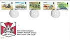 Jersey Comm/FDC - 60th Ann Jersey Mpotor Cycle  - 1980 (JES323)