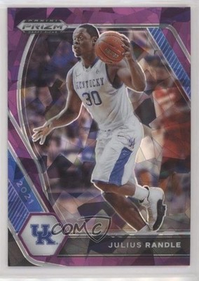 2021-22 Panini Prizm Draft Picks Purple Ice Prizm 41/149 Julius Randle #75 0c2