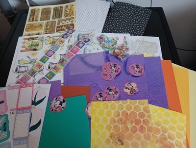 SALE PACKAGE HOBBYCRAFTS FOR SCRAPBOOKING WITH GEMSTONES NEW (SALE132)