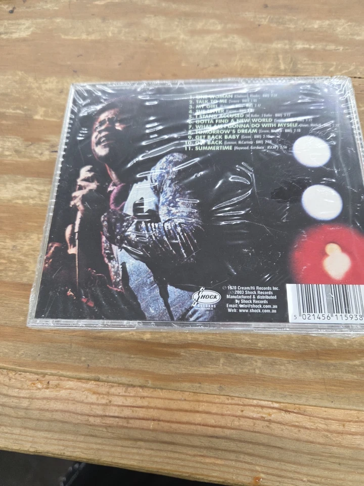 Al Green Green Is Blues Soul 1969 CD, Sealed, 1999 Edition Foto 2 de 2