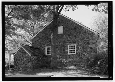Chichester NH Friends Meeting House East Elevation 1900s Stone Building