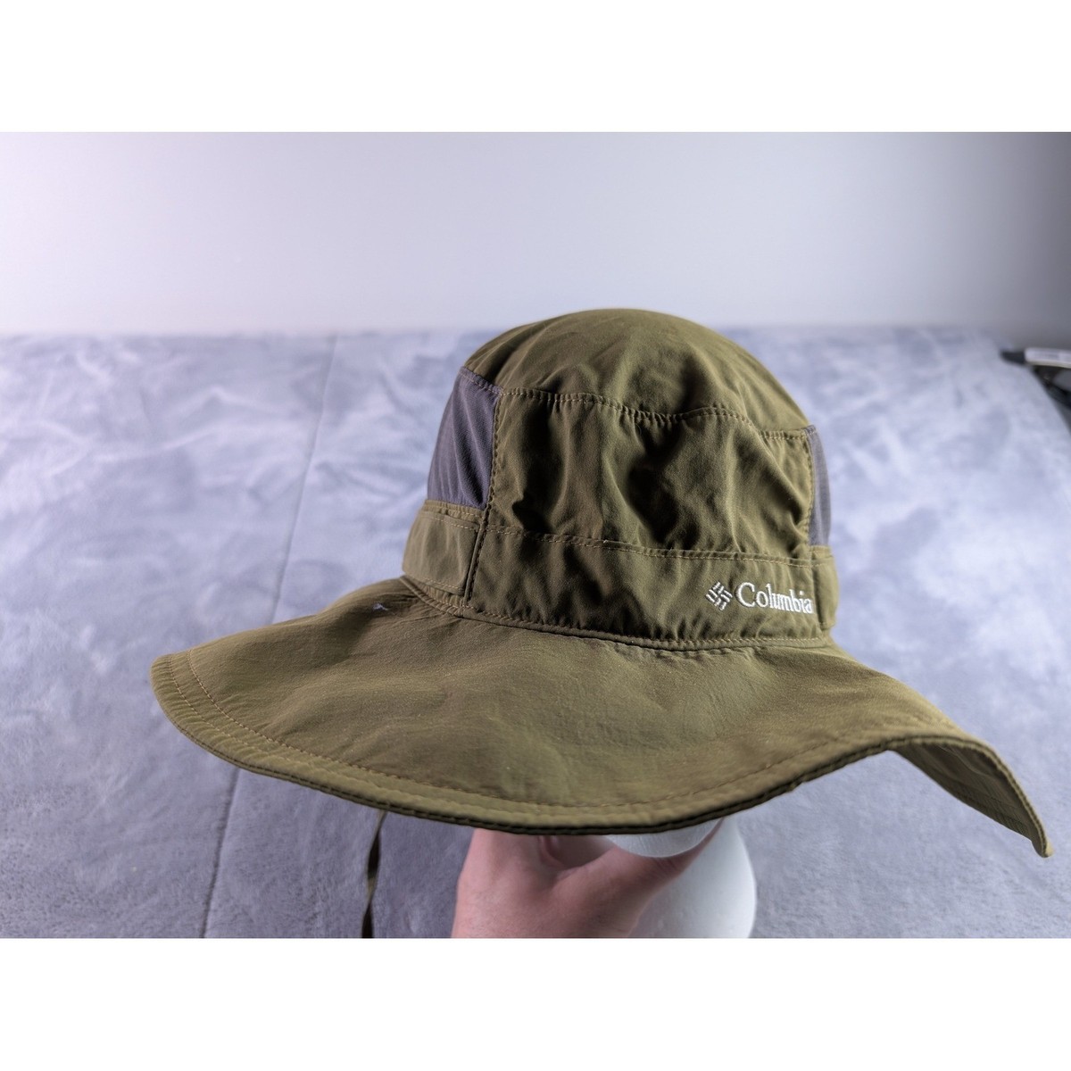 Columbia Bora Bora Booney Hat Olive Green Sun Hiking Fishing