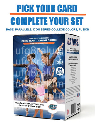 2025 Onit Athlete Florida Gators Gymnastics YOU PICK -Base, Parallels, Inserts