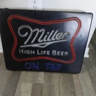 Vintage Miller High Life Beer Lighted Logo Sign