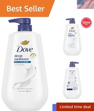 Dermatologist Recommended Deep Moisture Body Wash 30.6 oz – Eco-Friendly 0.72 per gallon