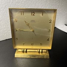 Orologio da scrivania vintage Angelus 8 giorni realizzato in collaborazione con Tiffany &Co