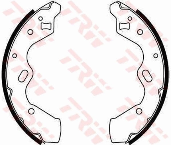 TRW Bremsbackensatz GS8663 FüR DW Demio Mazda 16V DW3W DW19-image
