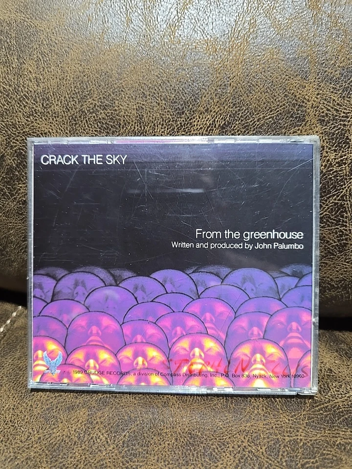 Crack the Sky - From the Greenhouse (CD, 1989, Grudge Records) Tested Works  - Image 2 of 2