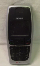 Nokia 6016i - Silver and Gray ( Sprint ) Rare Cellular Candybar Phone
