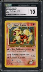 Blaine's Arcanine 1/132 Gym Challenge Holo Rare