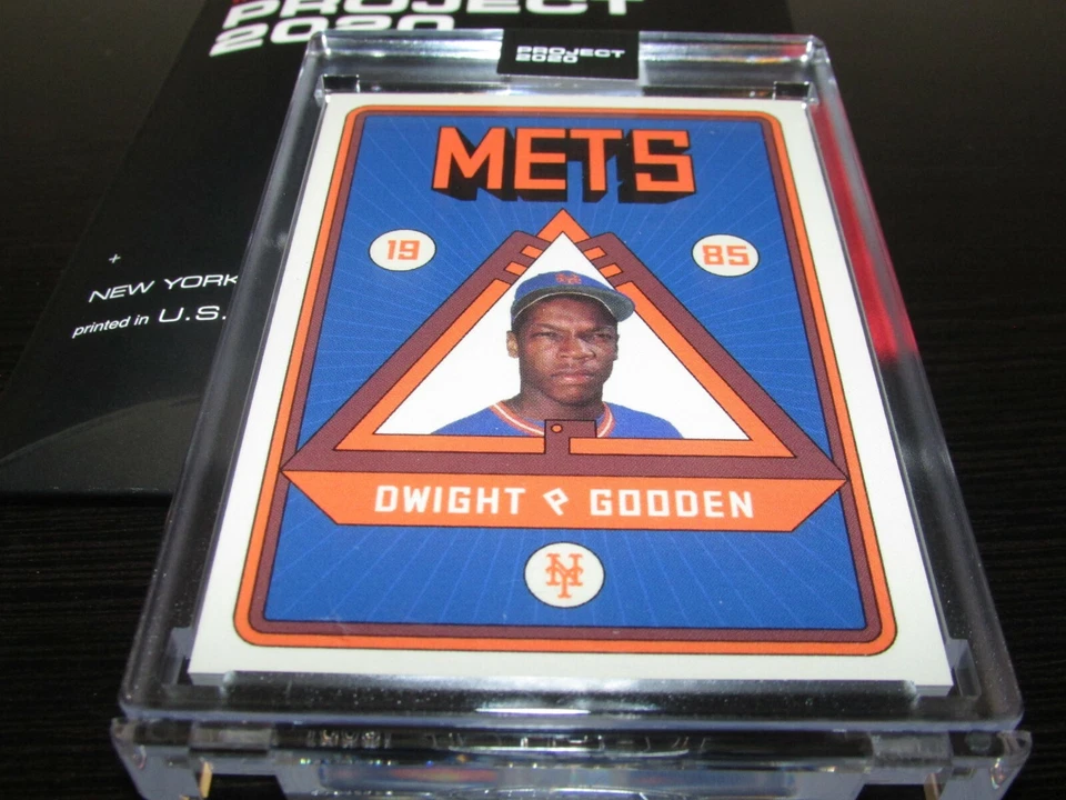 Topps Project 2020 Card #106 Dwight Gooden by Grotesk w/box In Hand - Image 2 of 4