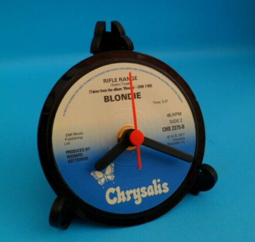 Vinyl Record 4" DESK CLOCKS Made from upcycled singles - Artists starting 'B' - Picture 169 of 320