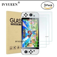  3pack Nintendo Switch OLED OneTouch Glass Screen Protector 2021 