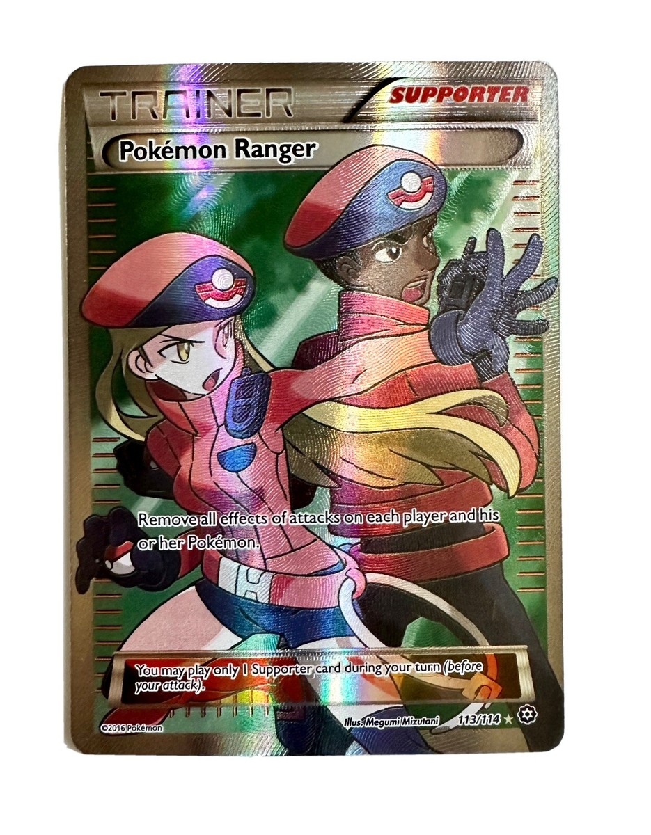 Pokémon TCG- Pokémon Ranger 113/114 - Sun & Moon Steam Siege