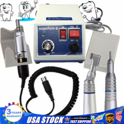 Marathon Dental Lab Micromotor Drill Polisher Machine N3 35K RPM Handpiece Sale
