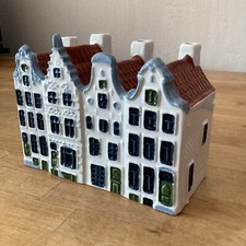 Maisons Hollandaises En Porcelaine Royal  goedewaagen Décor Peint À La Main