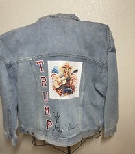 Trump Denim Jacket Size 2x, Ymi Brand