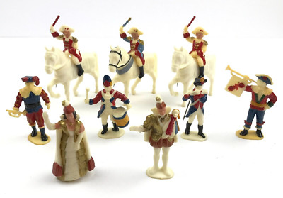 Mainz Germany Carnival Prince Guard 3'' Figurines Ornaments 1970s Prinzengarde