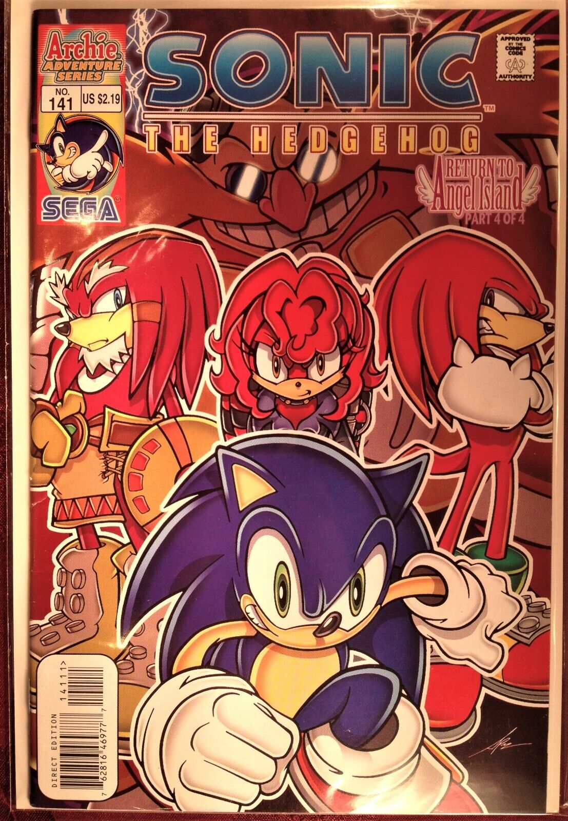 Julie-Su the Echidna - Sonic the Hedgehog (Archie Comic Series