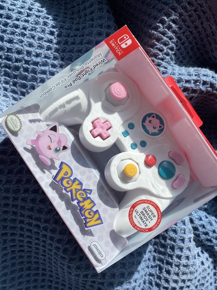 Nintendo Switch Rare Jigglypuff Controller Boxed And Sealed