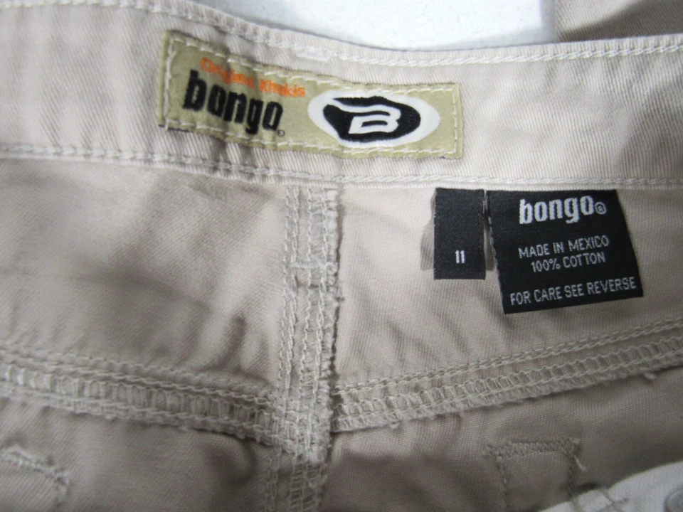 Bongo Feminino Bege Original Boot-cut Cáqui Tamanho 11 - Imagem 3 de 3